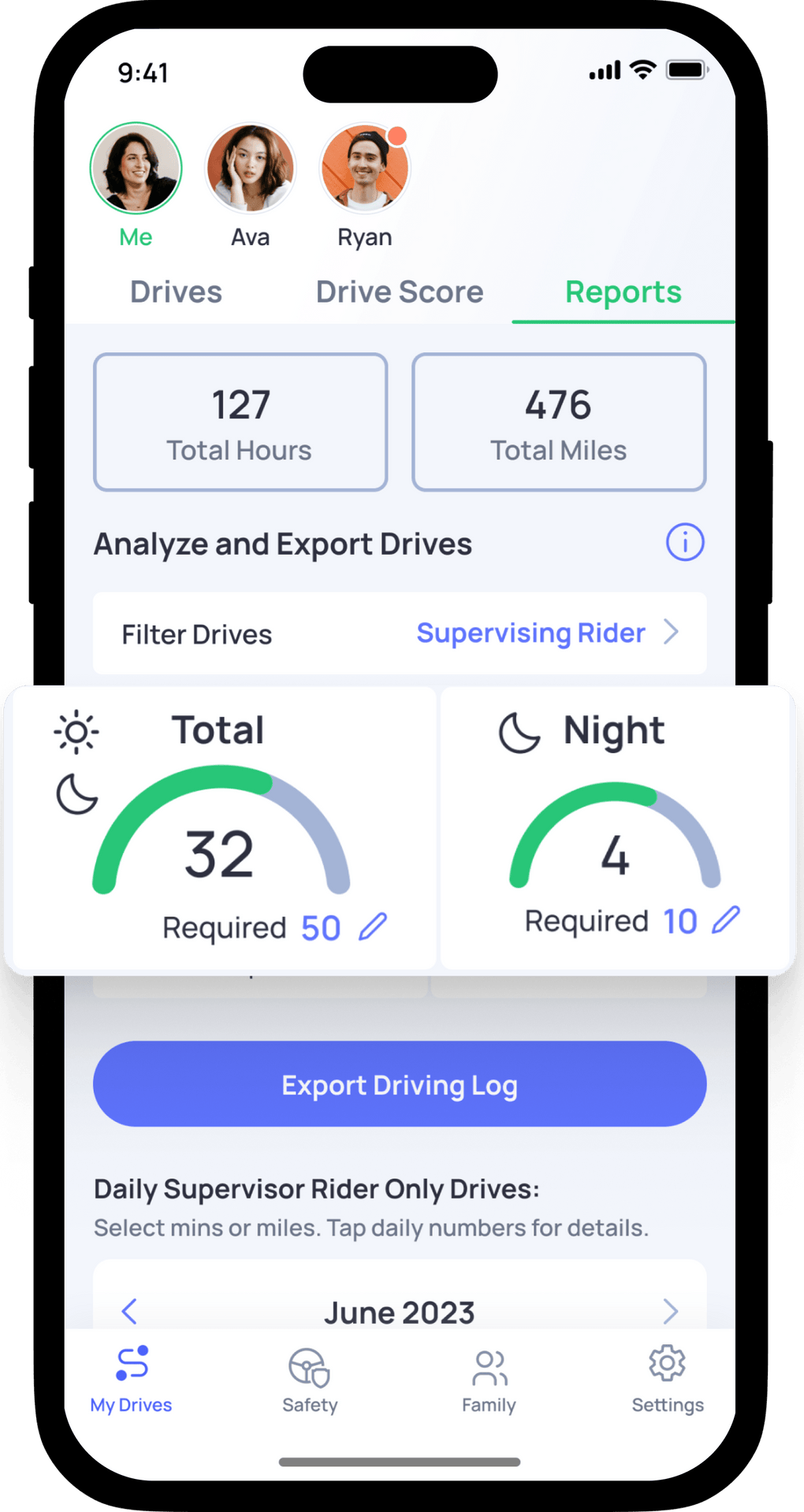 Automatic Driving Logs for Student Drivers Made Easy